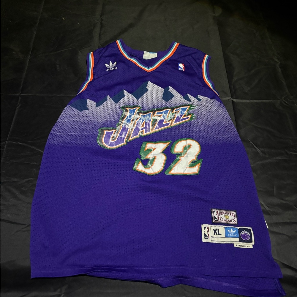 Adidas Utah Jazz Jersey - Purple